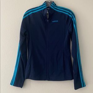 New Adidas Dazzle Track Jacket Blue